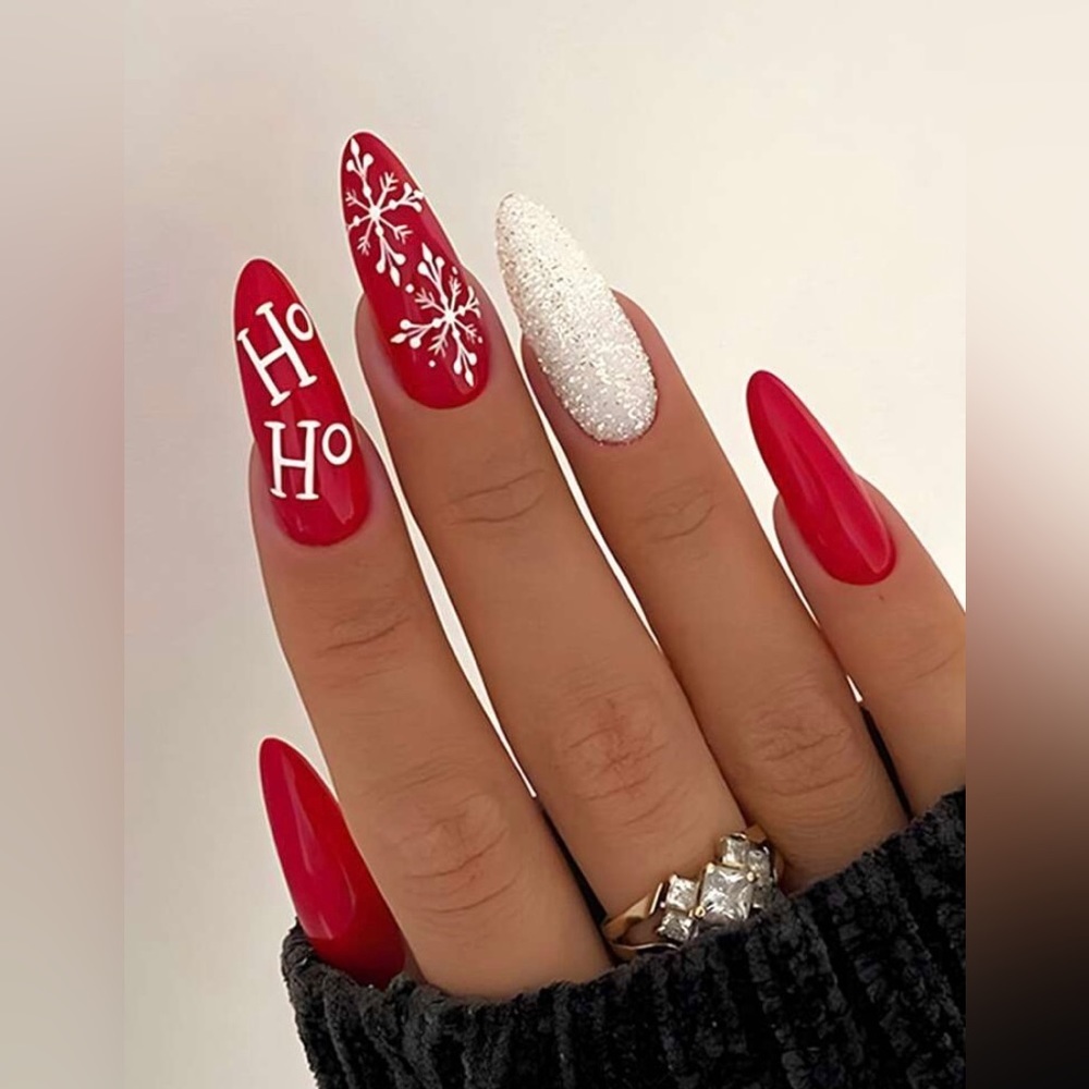 Christmas Press On Nails